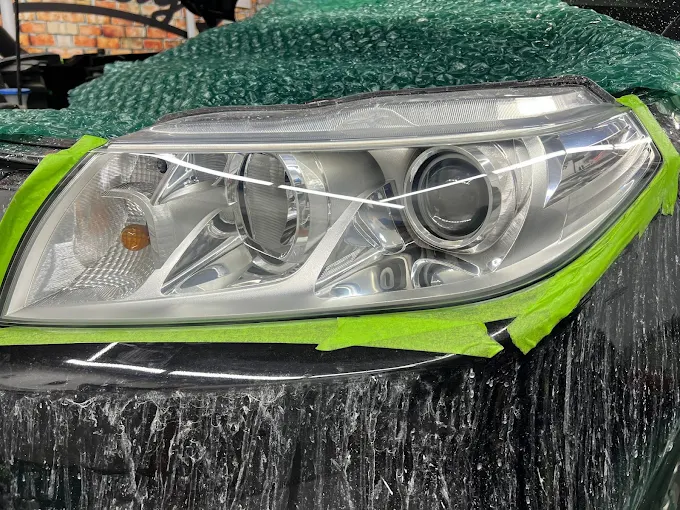 Folie protecție PPF faruri AutoWellness